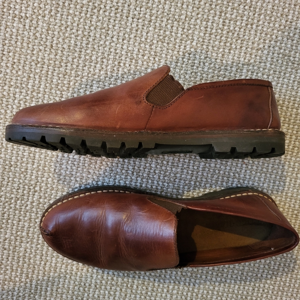 Cole Haan Women's Brown Leather Loafers, size 9N - Picture 4 of 5